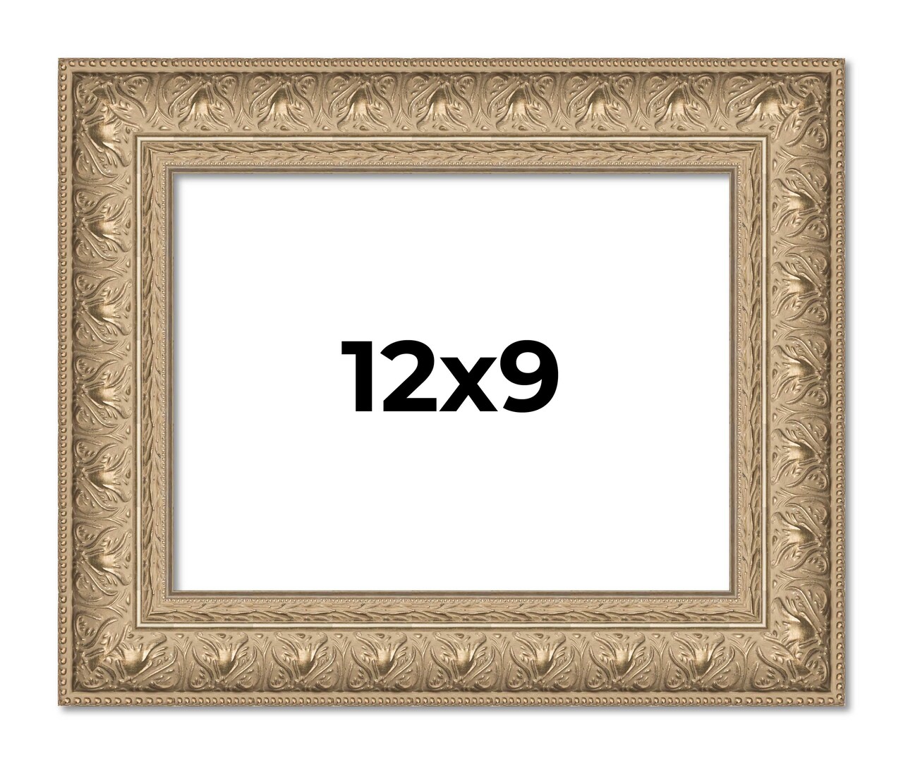 Photo Size Museum Silver Picture Frame - UV Acrylic, Foam Board Backing, Hanging Hardware